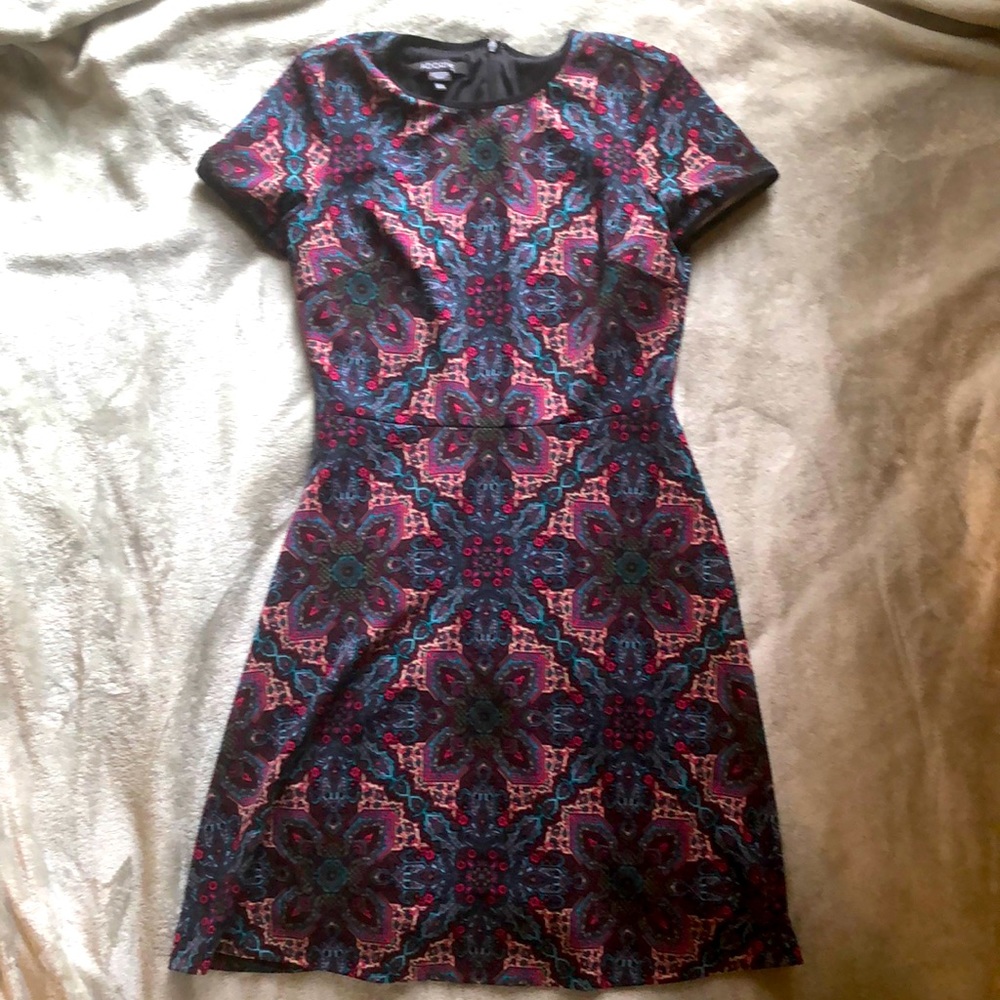 Adorne Multicolor A Line Dress